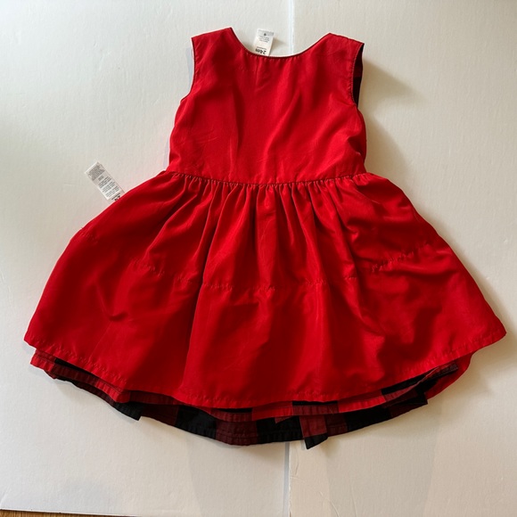 *HOST PICK!* Toddler dress. “Buffalo Plaid” sleeveless, with side ties. - Picture 12 of 16
